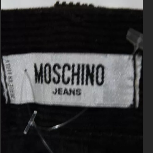 MOSCHINO JEANS BROWN STRAIGHT LEG CORDUROY SZ 30 - Picture 7 of 8